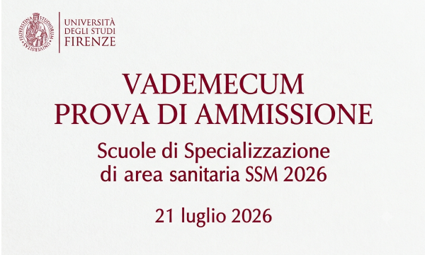 VADEMECUM PROVA DI AMMISSIONE Scuole di Specializzazione di area sanitaria SSM 2026.