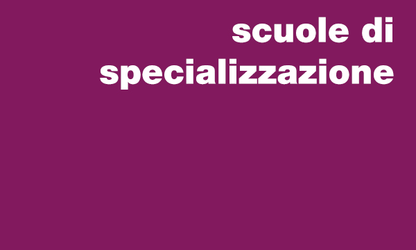 Scuole di Specializzazione